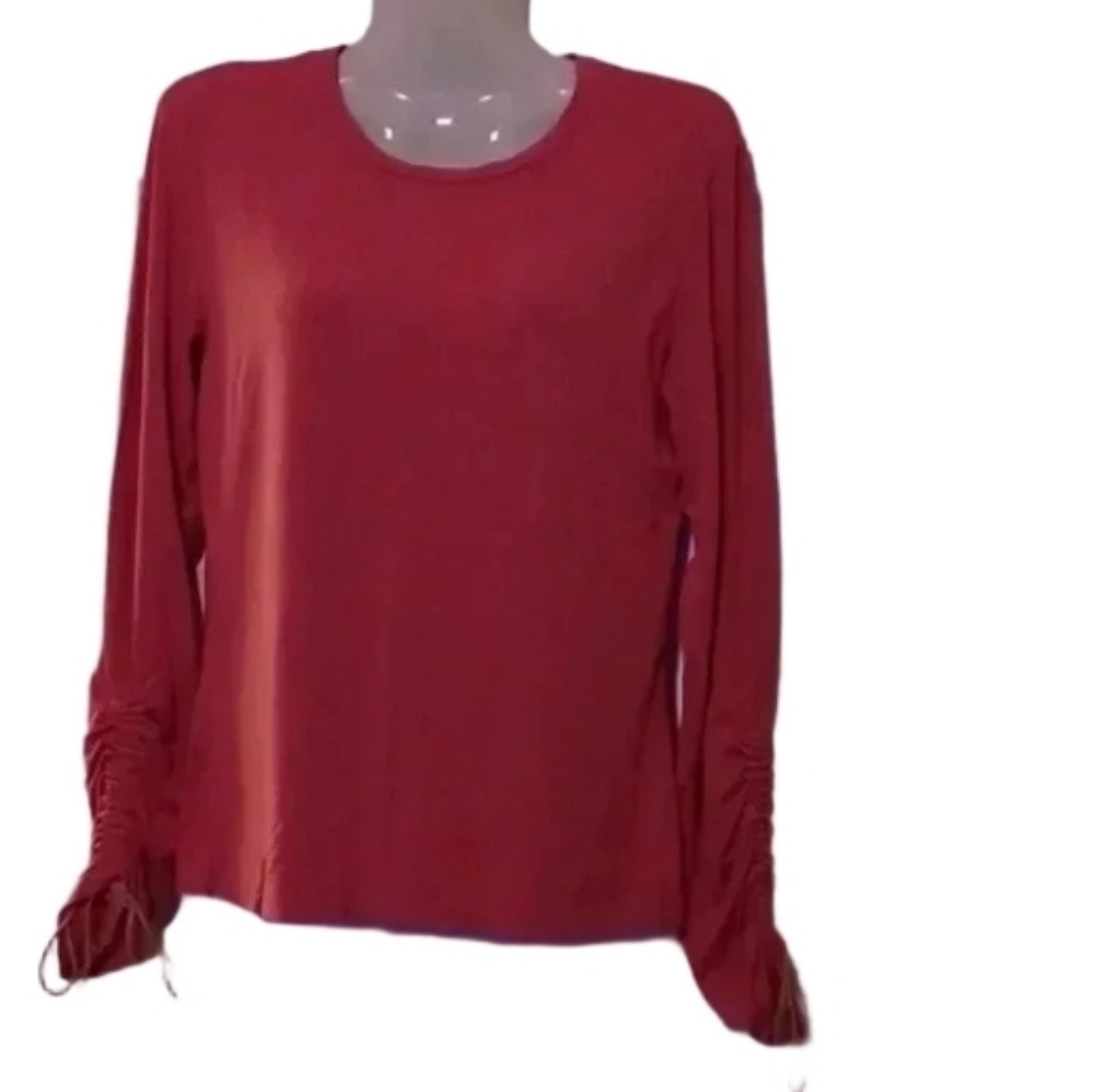 Sisley Long sleeve pink top